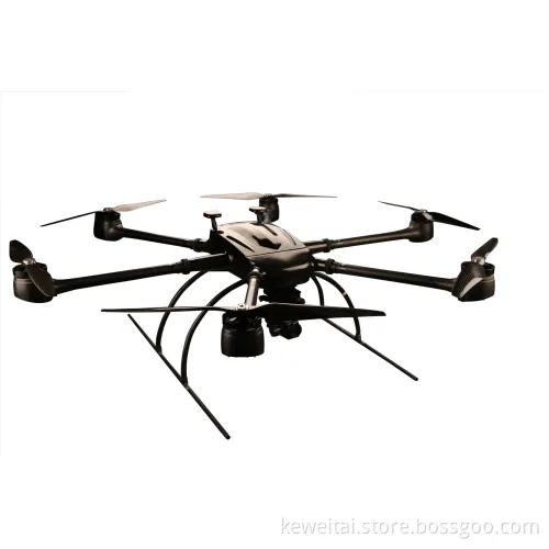 30km 75 Minutes 6-Rotor 15kg Paylaod Drone 4K 60X Zoom